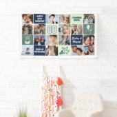 Fotomontage zum 80. Geburtstag Benutzerdefiniert M Banner (Insitu)