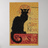 Fotomosaic-Tournée du Chat Noir Poster (Vorne)