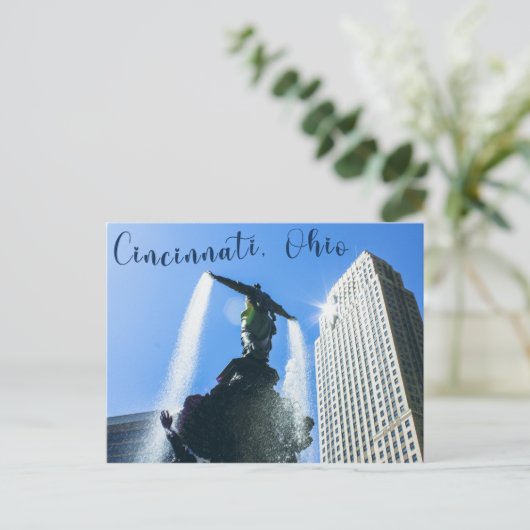 Fotonenplatz Postkarte (Stehend Vorderseite)