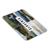 Fotoofen Slovenia churches Geklebte Magnet (Rechte Seite)