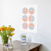 Fotopapier Circle Geometric Art Print Poster (Ablage(Küche))