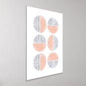 Fotopapier Circle Geometric Art Print Poster (Ablage )