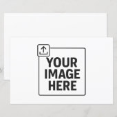 Fotopapierblatt mit Umschlag (Vorne/Hinten)