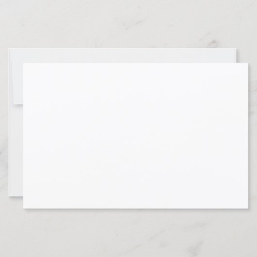 Fotopapierblatt mit Umschlag (Rückseite)