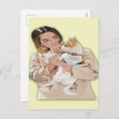 Fotopersonalisieren hinzufügen feiertagspostkarte (Vorne/Hinten)