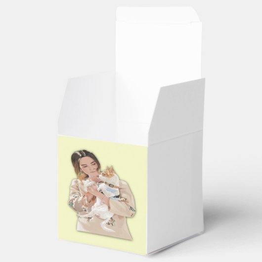 Fotopersonalisieren hinzufügen geschenkschachtel (Geöffnet)