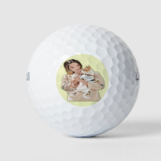 Fotopersonalisieren hinzufügen golfball (Vorderseite)