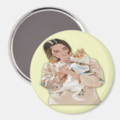 Fotopersonalisieren hinzufügen magnet (Vorderseite/Rückseite)