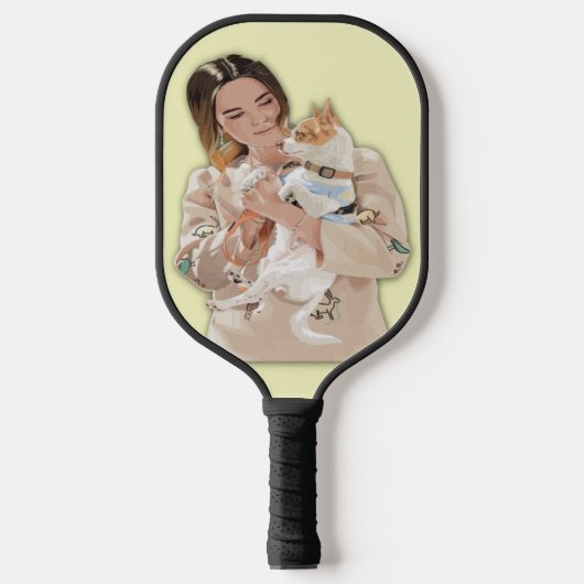 Fotopersonalisieren hinzufügen pickleball schläger (Vorderseite)