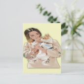 Fotopersonalisieren hinzufügen postkarte (Stehend Vorderseite)