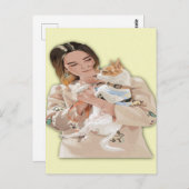 Fotopersonalisieren hinzufügen postkarte (Vorne/Hinten)