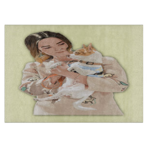 Fotopersonalisieren hinzufügen schneidebrett