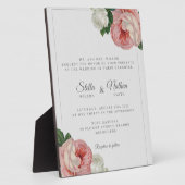 Fotoplatte mit Ständer (Seite)