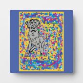 Fotoplatte mit Ständer (Vorderseite)