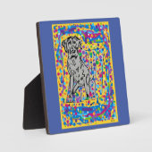 Fotoplatte mit Ständer (Vorderseite)