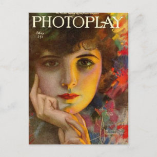 Fotoplay-Magazin-Cover vor 1923 Postkarte
