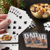 FotoPop Weltbester Papa Spielkarten (In Situ)