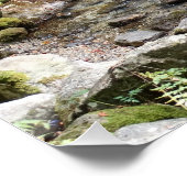 Fotoposter Am Fluss Poster (Ecke)