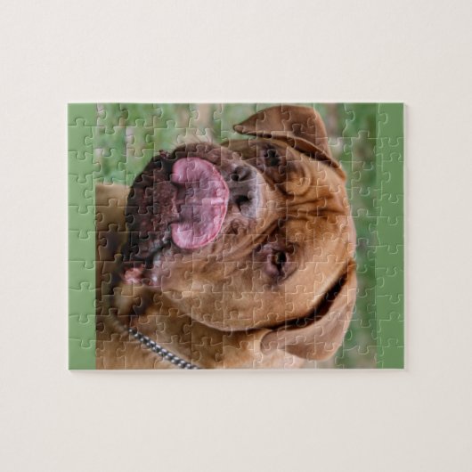 Fotopuzzlespiel Dogue de Bordeaux 8x10 Puzzle (Horizontal)