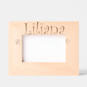 Fotorahmen "Lialana" zum Aufstellen – Geschenk für Geätzte Rahmen