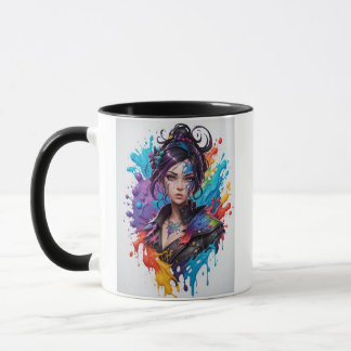 Fotorealistic image with bright colors in natural tasse