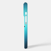 Fotorealistischer Hai in tiefen blauen Gewässern Case-Mate iPhone Hülle (Rückseite / Links)