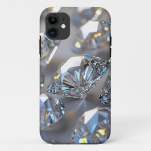 Fotorealistisches Nah-Up von Sparkling Diamond Case-Mate iPhone Hülle