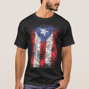 Fotorezeptor-Flagge verblaßte groß T-Shirt