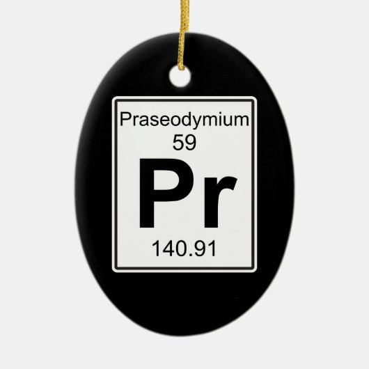 Fotorezeptor - Praseodymium Keramikornament (Vorne)