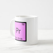 Fotorezeptor - Schweinefleisch-Rinde-lustiges Kaffeetasse (Vorderseite Links)