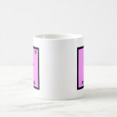 Fotorezeptor - Schweinefleisch-Rinde-lustiges Kaffeetasse (Mittel)