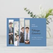 Fotos Abschluss Cobalt Blue Black Ankündigung (Stehend Vorderseite)