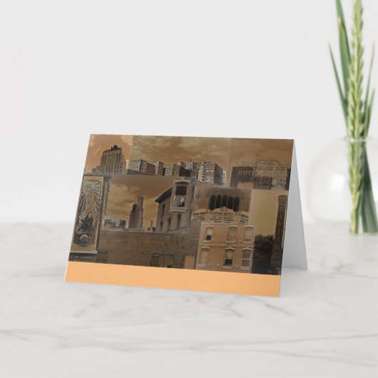 ''Fotos aus der Innenstadt von Los Angeles'' Karte (Vorderseite)