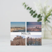 Fotos aus Malta Postkarte (Stehend Vorderseite)