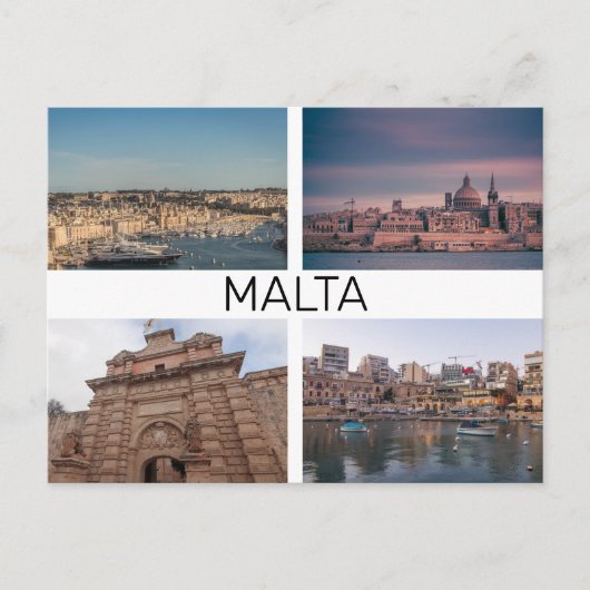 Fotos aus Malta Postkarte (Vorderseite)