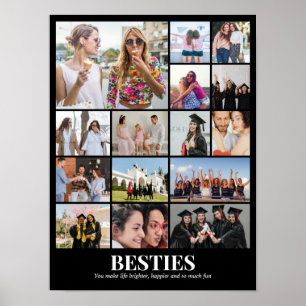 Fotos Collage 15 Bilder 12x16 18x24 24x32 30x40 Poster