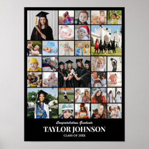 Fotos Collage 30 Bilder 12x16 18x24 24x32 30x40 Poster