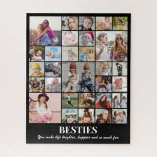 Fotos Collage 30 Bilder 8x10 16x20 Freund Bestie Puzzle