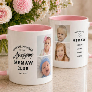 Fotos Collage Awesome MEMAW Tasse