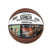 Fotos Collage Bester Trainer Basketball Personalis (Vorderseite)