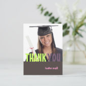 Fotos Danke Postkarten, 1000er Farben. Postkarte (Stehend Vorderseite)