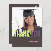 Fotos Danke Postkarten, 1000er Farben. Postkarte (Vorne/Hinten)