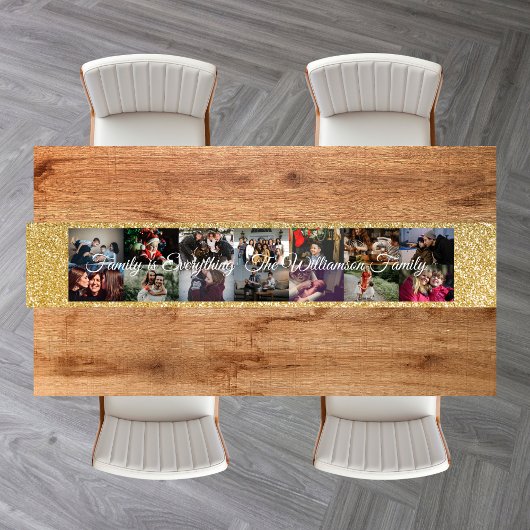 Fotos der 14-Produktfamilie für benutzerdefinierte Kurzer Tischläufer