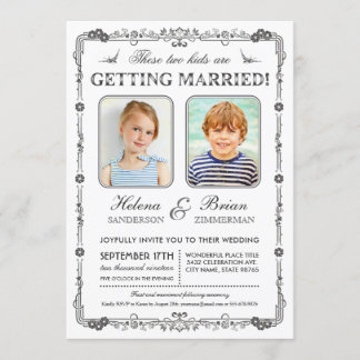 Fotos der Alten Schule Einladung zur Hochzeit