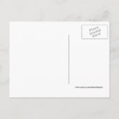 Fotos der alten Schule Save the Date Postkarte (Rückseite)