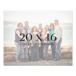 Fotos der Familie 20x16 - VORLAGE Fotodruck