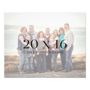 Fotos der Familie 20x16 - VORLAGE Fotodruck