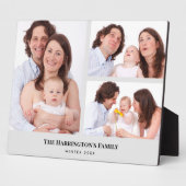 Fotos der Familie mit benutzerdefinierten 3 Abschn Fotoplatte (Seite)