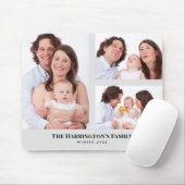 Fotos der Familie mit benutzerdefinierten 3 Abschn Mousepad (Mit Mouse)
