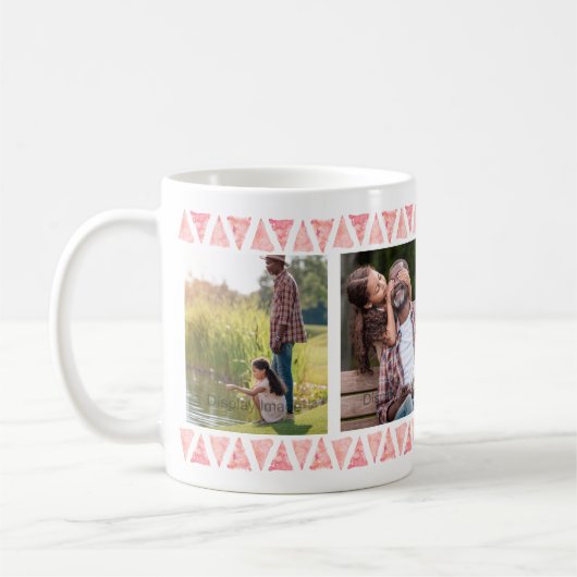 Fotos der Gewohnheits-3 u. Text - rosa Kaffeetasse (Links)